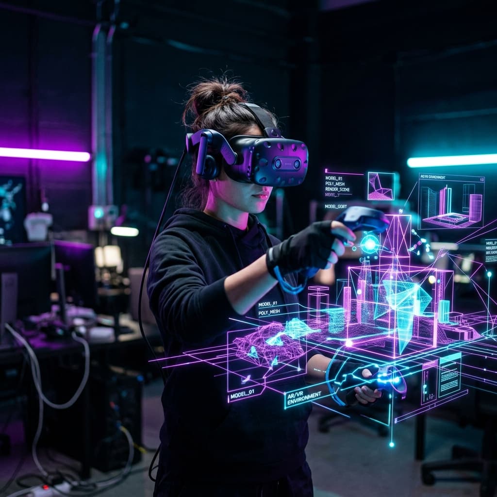 3D Modeling for AR/VR Environments